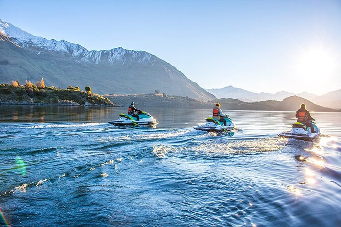Lakeland Jet Ski Adventure Tour - Lake Wanaka - Getting comfortable on the jet ski