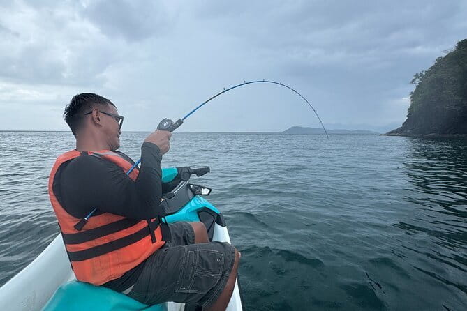 Langkawi Jet Ski Fishing Tour with Guide - Pulau Singa Besar, an island of eagles and fishing water