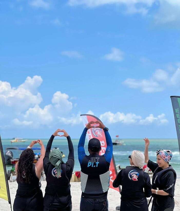 Langkawi Jet Ski Tour Dayang Bunting Free Drone Video - Pickup, briefing, and getting comfortable on the jet ski