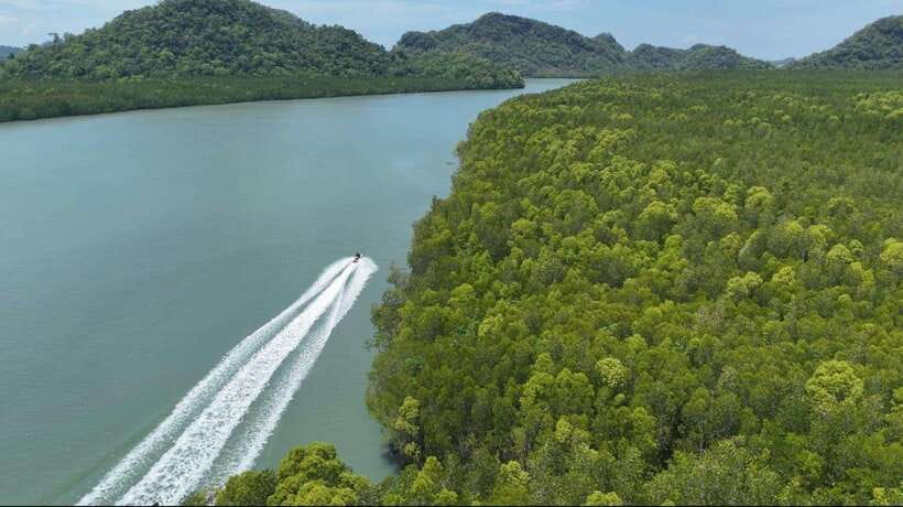 Langkawi: Mangrove Jet Ski Tour with Drone Video - Beras Basah Island, swimming, and the first real pause