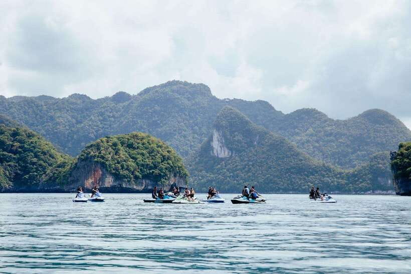 Langkawi: Mangrove Jet Ski Tour with Drone Video - Starting with the safety briefing and first ride