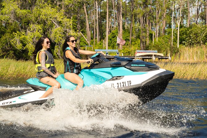 Luxe Jet Ski Rentals - Sharing one jet ski with two people