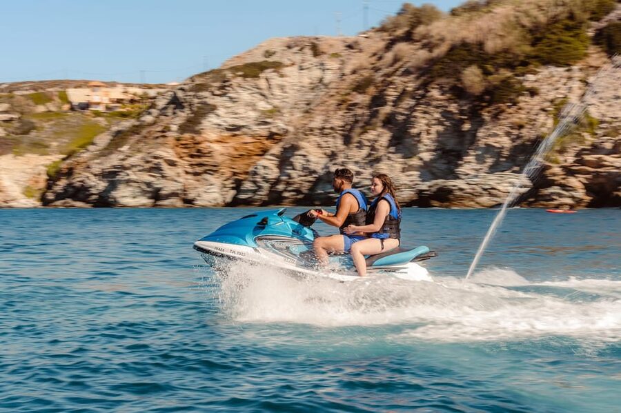 Lygaria Beach: Jet Ski - The safety briefing and license check