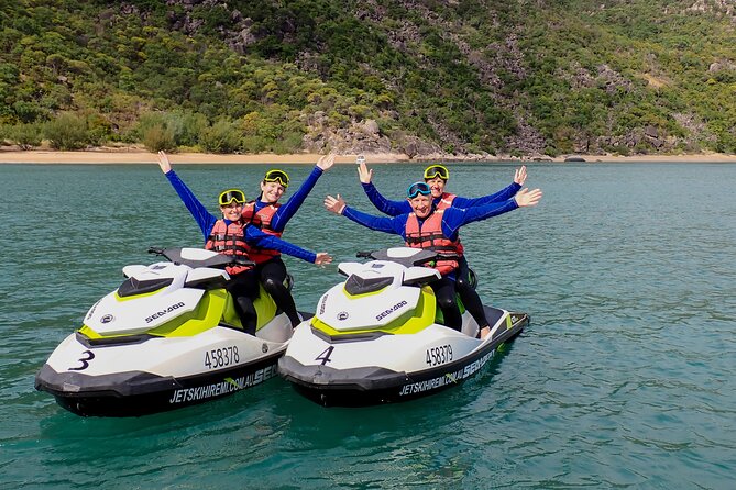 Magnetic Island Jet Ski Experience: Five Beach Bay in 90 Minutes - How much riding time do you get?