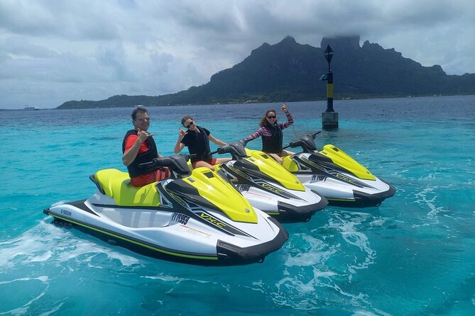 Maitai Tours Self-Drive Bora Bora Jet Ski Tour - The lagoon views are the main event