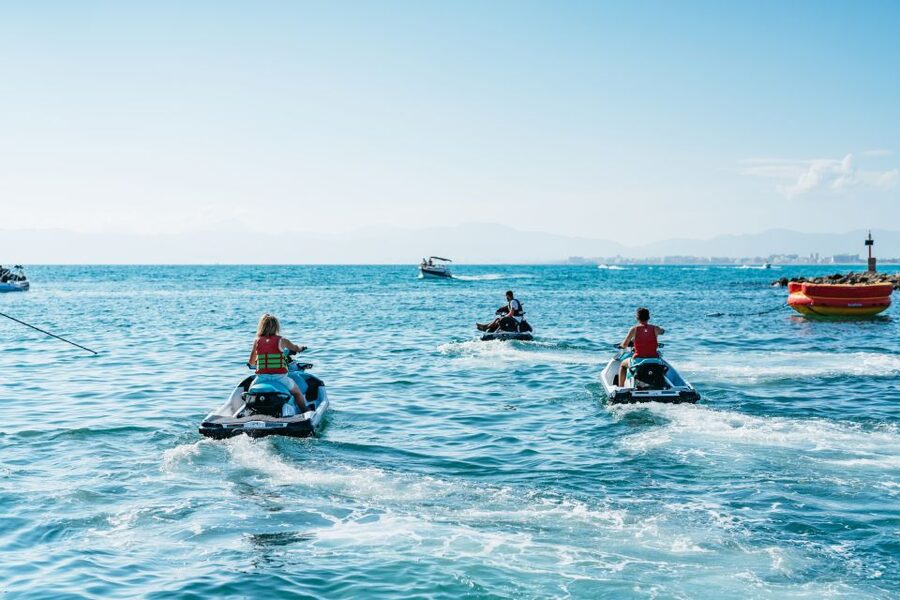 Mallorca: 25-Minute Palma Beach Jet Ski Excursion - What the 25-minute ride feels like