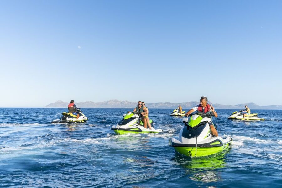 Mallorca: Alcudia Bay Jet Ski Tour - Setting out from Alcudia’s harbor