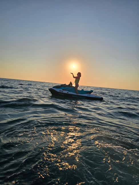 MALLORCA: CALA D'OR JET SKI TOUR, SUNRISE OR SUNSET - Key points at a glance