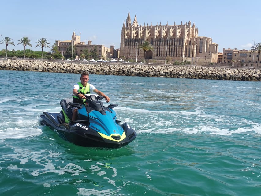 Mallorca: Palma Beach - 55 minutes Jet Ski Excursion - Key points at a glance