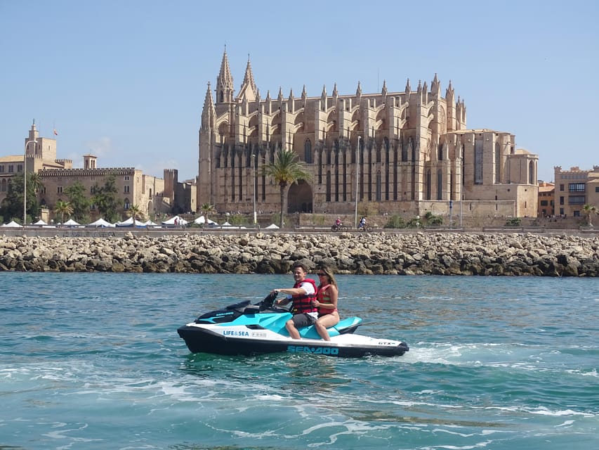 Mallorca: Palma Beach - 55 minutes Jet Ski Excursion - What the 55-minute route actually offers