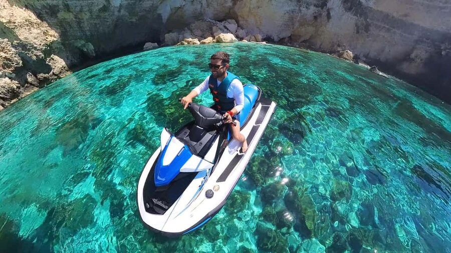Malta 30 Minutes Jet Ski Rental / Hire - No License Needed - The briefing makes first-time riding less daunting