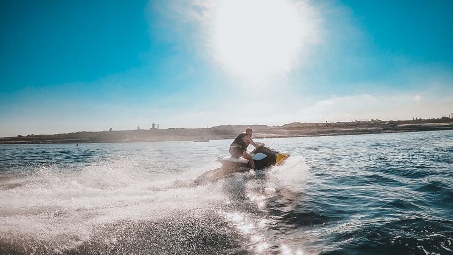 Malta: Private Jet Ski Experience - St Peter’s Pool and the rocky south coast