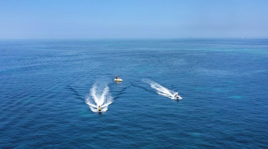Malta: Private Jet Ski Experience - Returning around Saint Thomas Bay