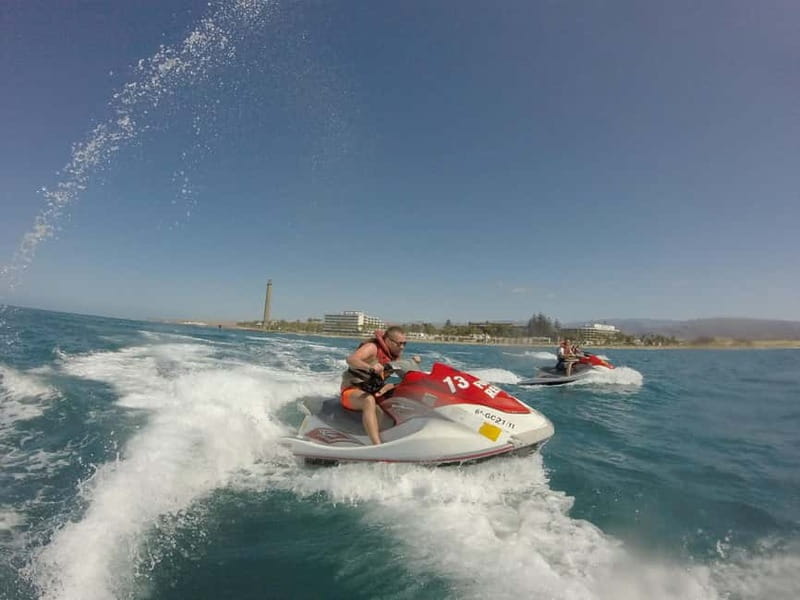 Maspalomas: Jetski Safari 60 Minutes - Free PickUp & DropOff - The instructor and safety setup