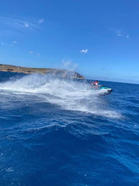Mellieha: Comino & Blue Lagoon Jet Ski Safari Tour - Lovers Cave and the small details you would miss by boat
