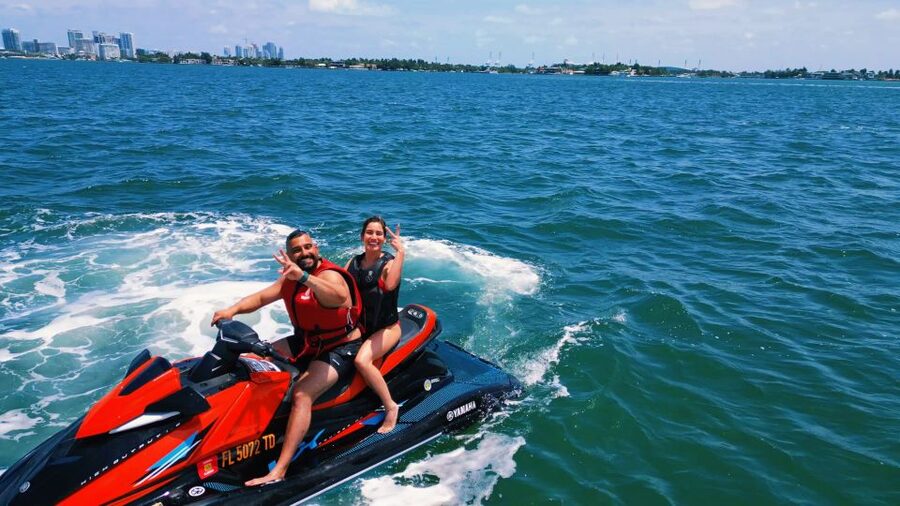 Miami: Adventure Cruise with Jetski, Tubing, and Drinks - Starting at Sea Isle Marina Pier 1