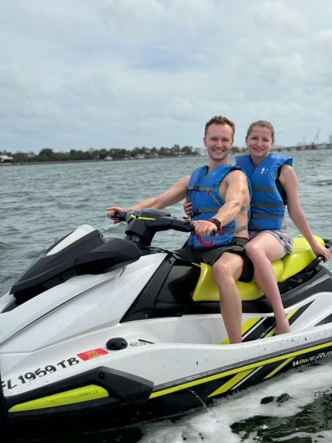 Miami Beach: Jetski Rental Experience with Boat and Drinks - Wildlife, skyline views, and the feel of the ride