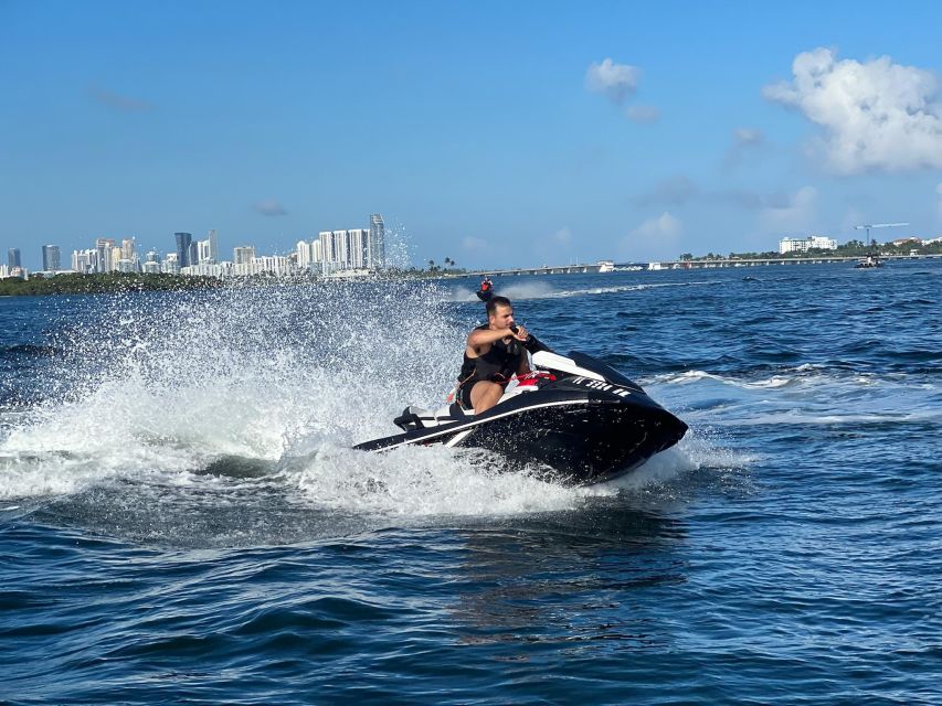 Miami: Biscayne Bay Jet Ski Rental - From Miami Beach Pickup to the Dock