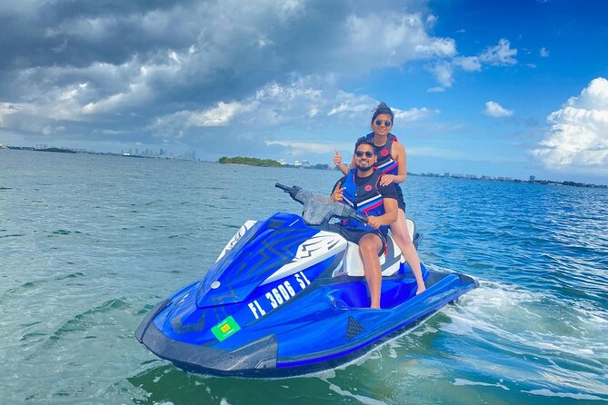 Miami Jet Ski Adventure + Complimentary Boat Ride - The boat ride across Biscayne Bay