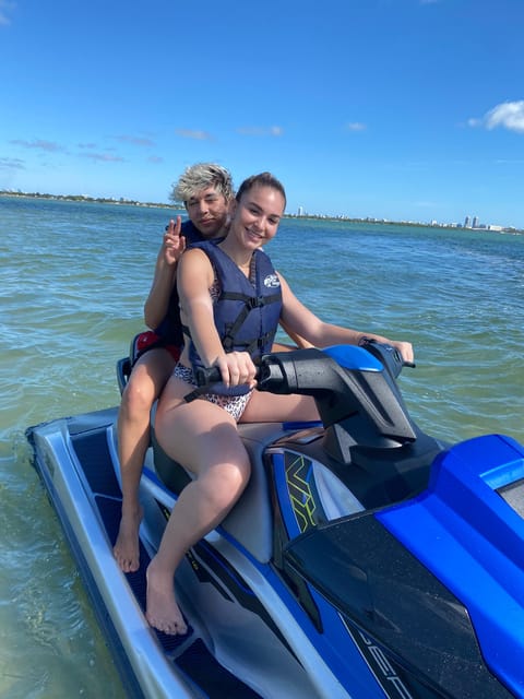 Miami: Jet Ski Adventure with Complimentary Speed Boat Ride - Photos and videos cost extra