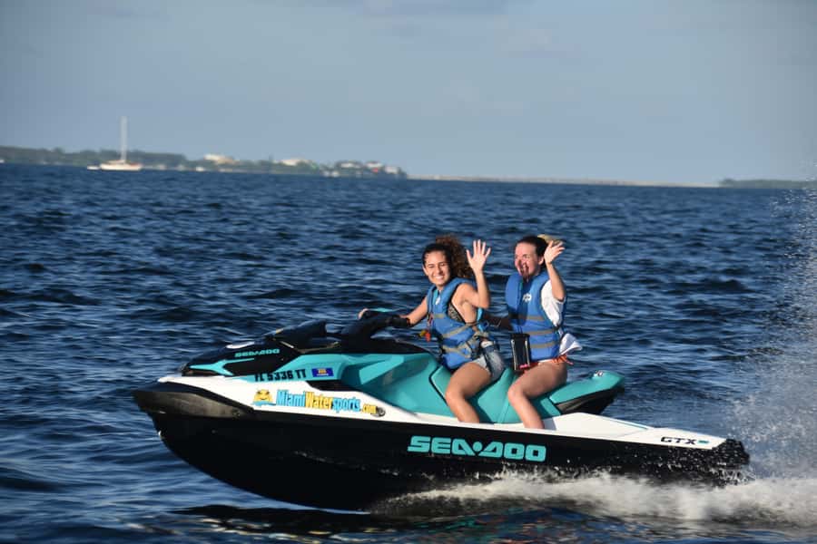 Miami: Jet Ski and SpeedBoat - Starting at Dinner Key Marina and Pier 9