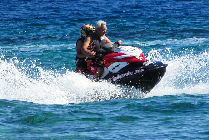 Miami Jetski Rental From Brickell and Downtown Miami - Riding the jetski across the open water