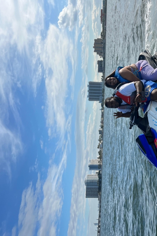 Miami: Miami Beach Jetski Ride with Boat and Drinks - The first 30 minutes: boat ride to the jet ski platform