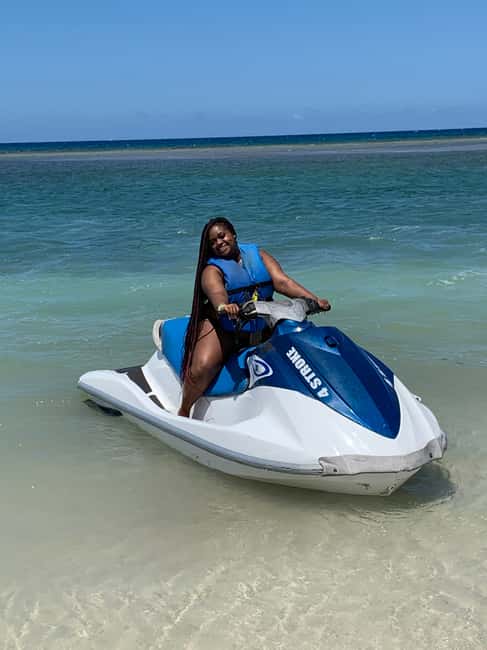 Montego Bay: Jet Ski & Beach with Private Transport - A Fast Start From Your Montego Bay Hotel