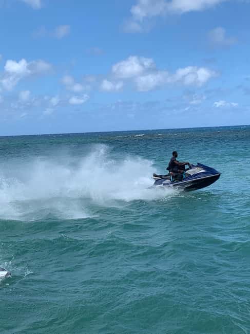 Montego Bay: Jet Ski & Beach with Private Transport - Learning the Jet Ski Before You Ride