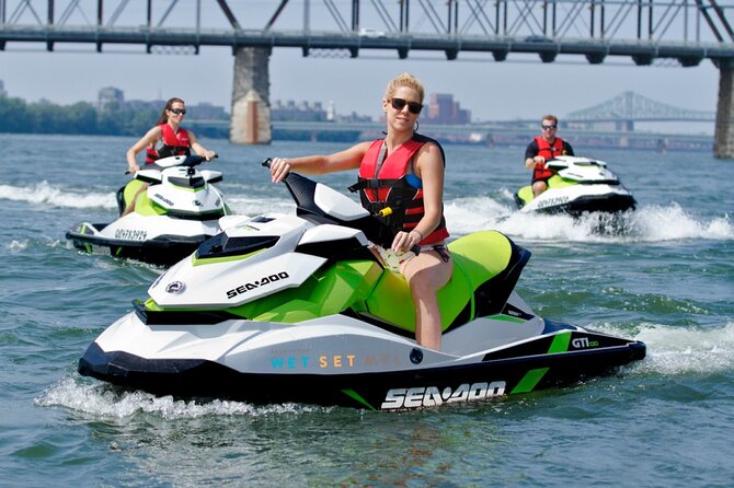 MONTREAL Jet Ski Sunset tour - The first route highlight, the Biosphere