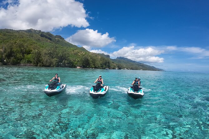 Moorea Combo 3 hours Jet Ski & 3 hours 30 ATV - Food, water, clothing, and practical preparation