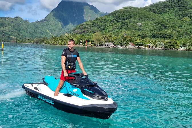 Moorea Solo or Twin 2 hours Jet Ski Tour - Opunohu Bay and Moorea’s volcanic peaks