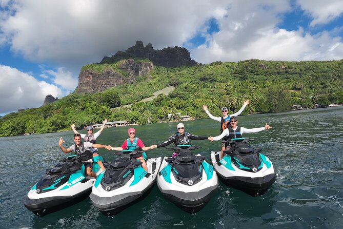 Moorea Solo or Twin 3 hours Jet Ski Tour - The best parts of the Moorea jet ski tour