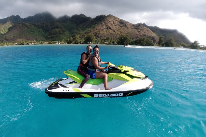 Moorea Solo or Twin Island Tour Jet Ski 4 hours - Setting out across Moorea’s lagoon