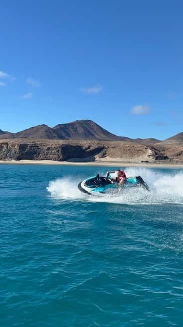 Morro Jable: Guided Jet Ski Safari (without license) - The second 30 minutes: more speed, less hesitation
