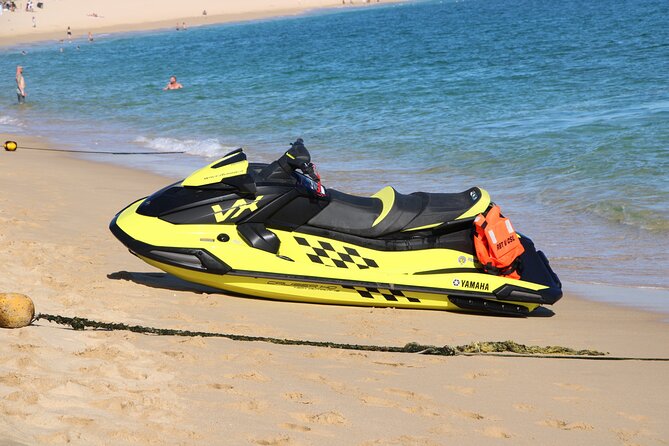 New Jetski Adventure in Cabo San Lucas Bay with Hotel Pickup 1hr - Getting to Playa 8 Cascadas