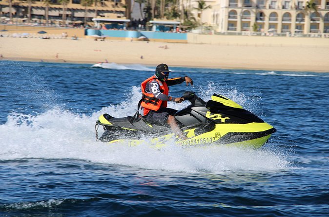 New Jetski Adventure in Cabo San Lucas Bay with Hotel Pickup 1hr - Cancellation and booking details