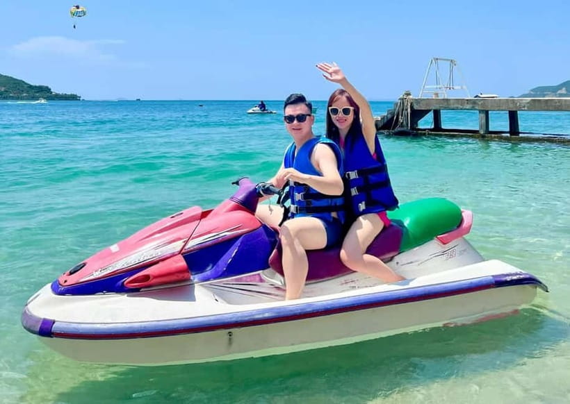 Nha Trang Islands Speedboat Tour - Jetski & Lunch Included - Bai Tranh Beach: coral, water sports, and the first rush