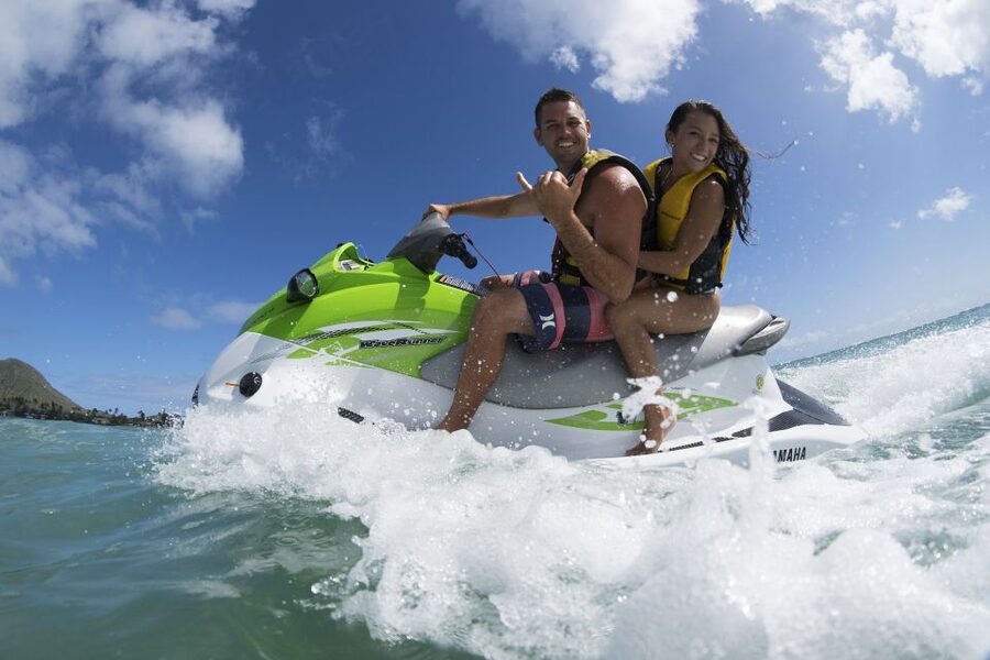Oahu: Tandem Jet Ski Adventure on Maunalua Bay - Practical packing and timing advice