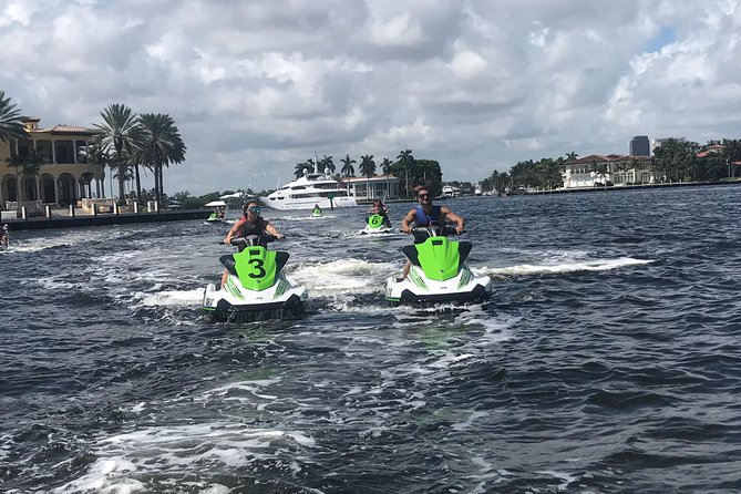 Oceanfront Jet Ski Rental Pompano Beach Florida Lighthouse View - How the instruction affects first-timers