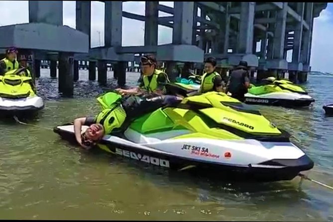 One Hour ( 2 times 30 minutes ) Private Jet Ski in Bali - Tanjung Benoa gives you a calmer place to ride