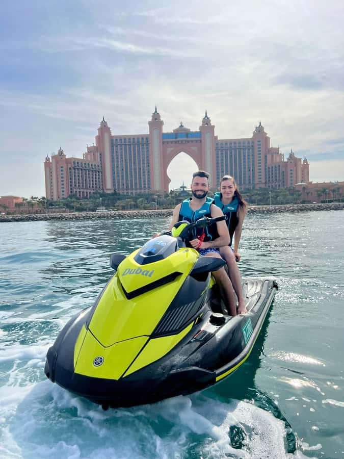 Palm Jumeirah: 1.5-Hour Guided Jet Ski Tour - The first minutes on the water