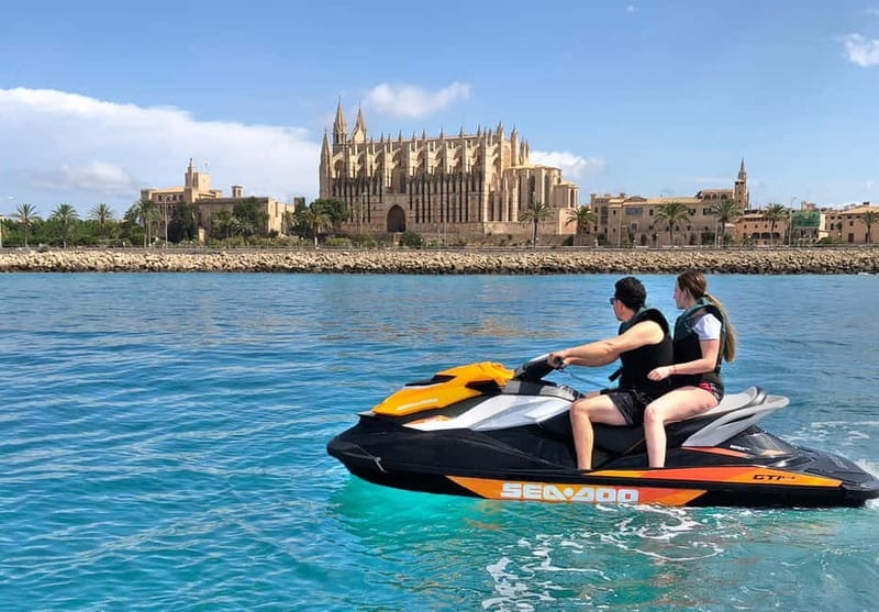 Palma de Mallorca: Jetski Tour to Palma Cathedral - Starting at the port: allow extra time