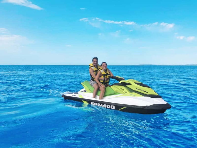 Palma de Mallorca: Los Deltas Jet Ski Tour - From Cala Gamba to Cap Rocat