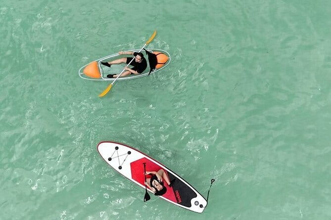 Pattaya Coral Island Snorkeling Banana Boat Parasailing Jet SKi - Tawaen Beach: one hour of sand and water sports