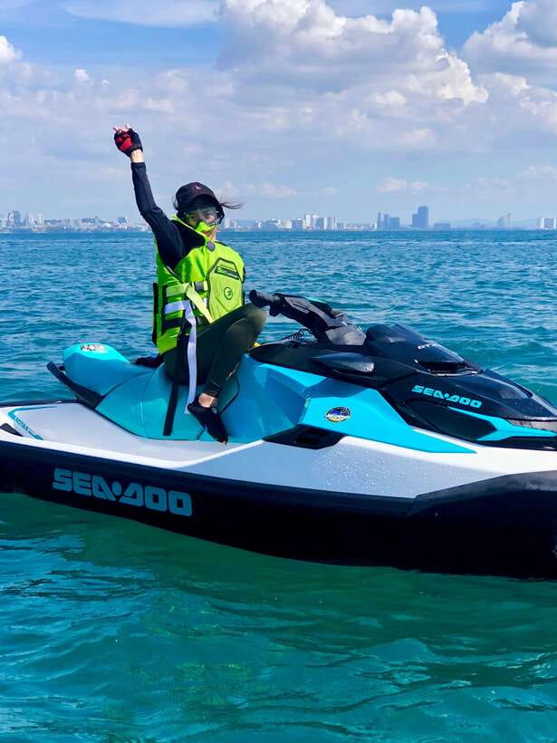 Pattaya: Seadoo Jet Ski Rental by TSA Thailand - The safety briefing before you ride