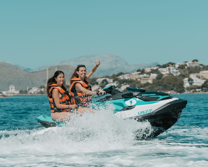 Peguera: Racing Car Drive and Jet Ski Combo Tour - Key points to know before booking