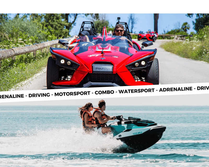 Peguera: Racing Car Drive and Jet Ski Combo Tour - What this Mallorca combo tour is really like