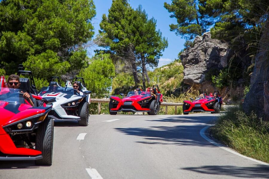 Peguera: Racing Car Drive and Jet Ski Combo Tour - Price, shared vehicles, and what you actually receive
