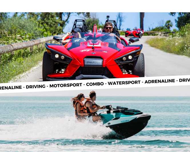 Peguera: Racing Car Drive and Jet Ski Combo Tour - Who will enjoy this experience most